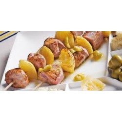 brochette agneau et citron