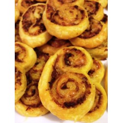 palmier aux tomates séchées et olives 