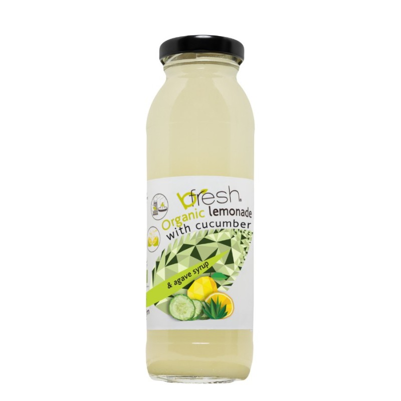 Limonade Bio concombre - sirop d'agave