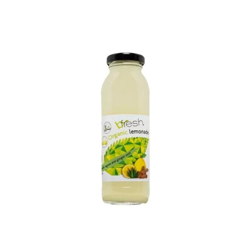 Limonade Bio sirop d'agave - gingembre