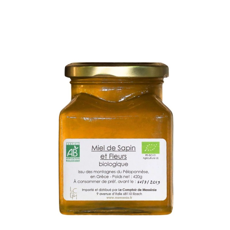 Miel de sapin bio du Péloponnèse, Grèce