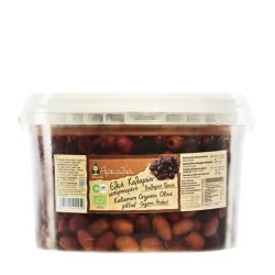 Olives de Kalamata saumure dénoyautées BIO 3kg pour professionnels