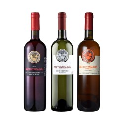 3 bouteilles de vins de Grèce Chidiriotiko