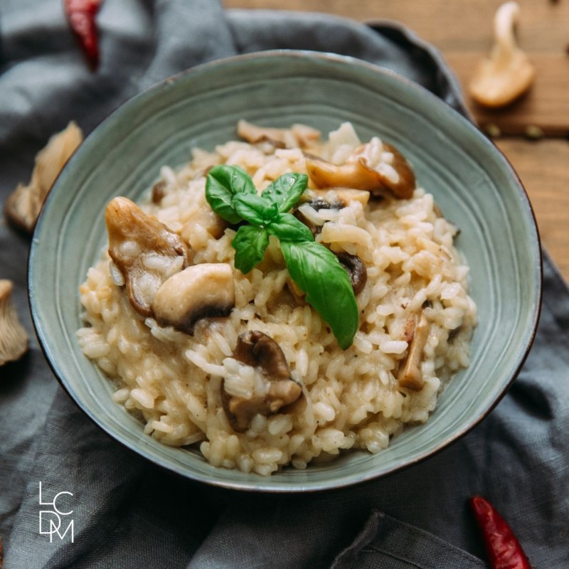 Recette de risotto aux Champignons