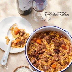 
											Accords mets-vins : recette et vin grec
					