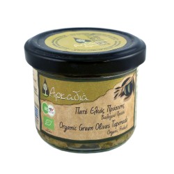 Pâtes d'olives vertes Chalkidiki BIO 100g