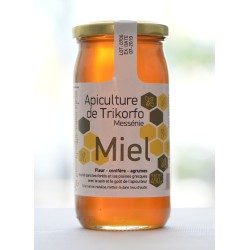 Miel de grèce fleurs, sapin et agrumes Vlahos - 450g