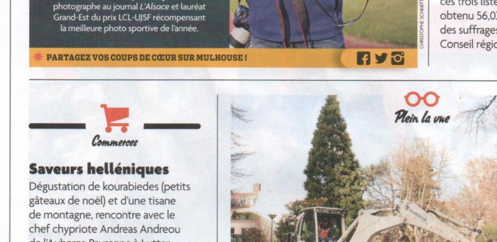 Inauguration à l’honneur dans le magazine M+